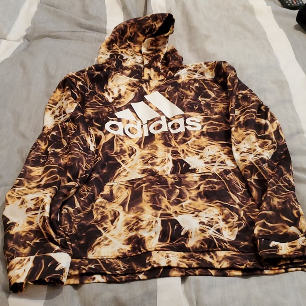 Boys Camouflage Hooded Sweatshirt